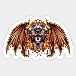 Hell Bat Sticker